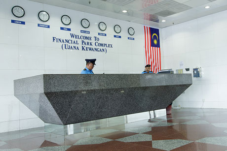 Financial Park Labuan security